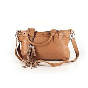 Amelia Leather Satchel